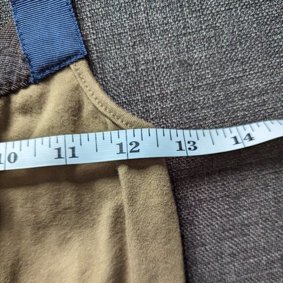 VPL Tidal Shift Dress - Jersey Fabric in Olive Green with Mesh Inserts - Picture 8 of 15